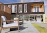design 3d tiny house, cabin interior, exterior and realistic rendering